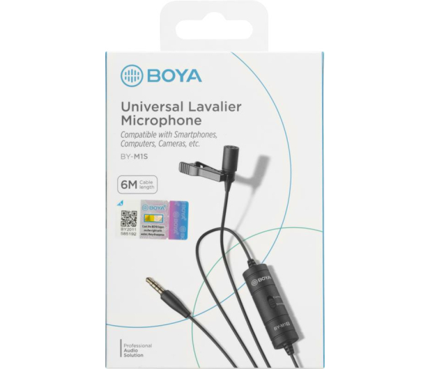 BOYA BY-M1S Lavalier BY-M1S / 6971008029406 - 1056770 - zdjęcie 4